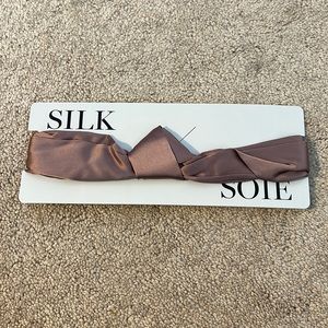 Silk headband